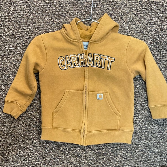 Carhartt sweatshirt full zip 4T - Picture 1 of 7